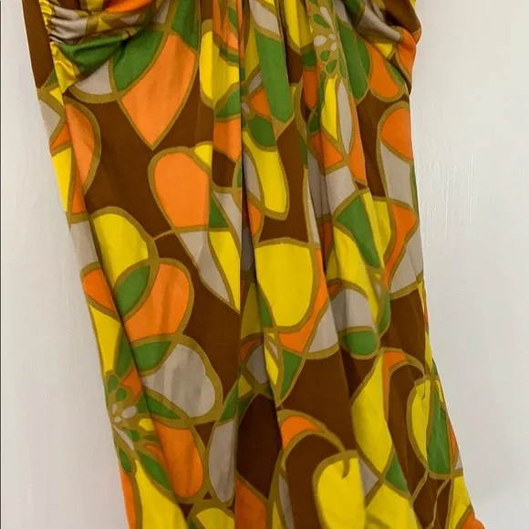 Sky 100% Silk Halter Top With Chain Detail - Picture 2 of 6